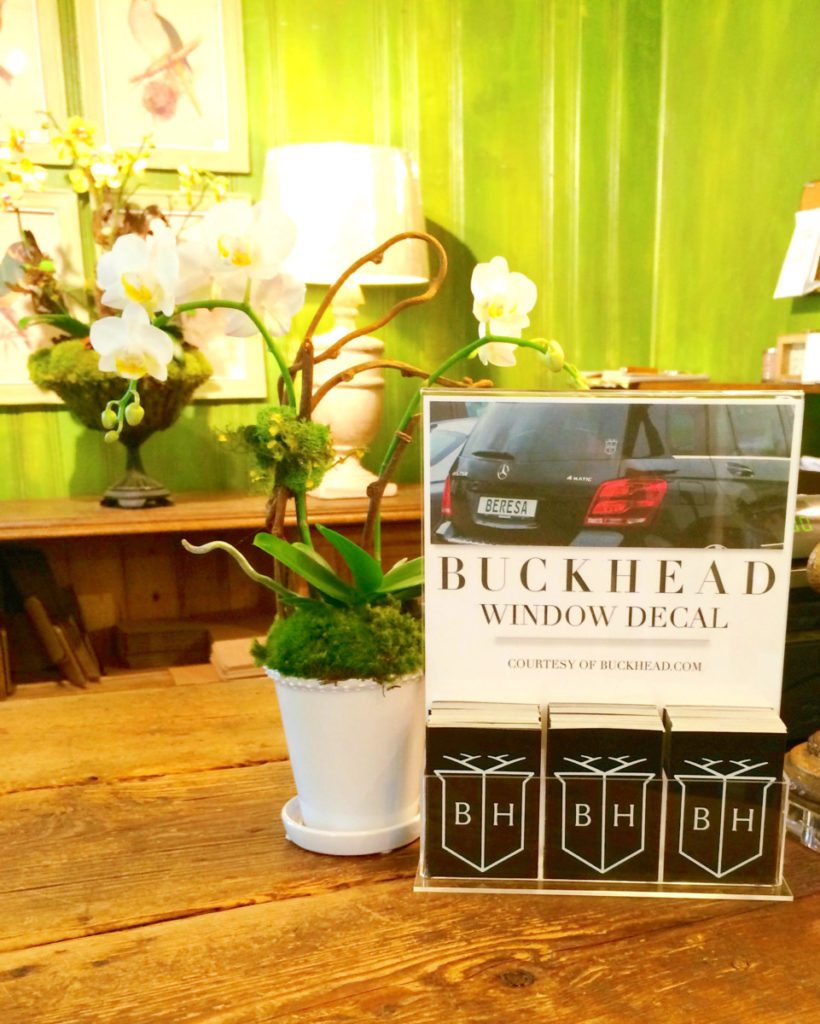 buckhead sticker buckhead decal buckhead atlanta