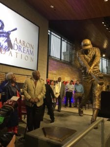 Hank Aaron Sculpture