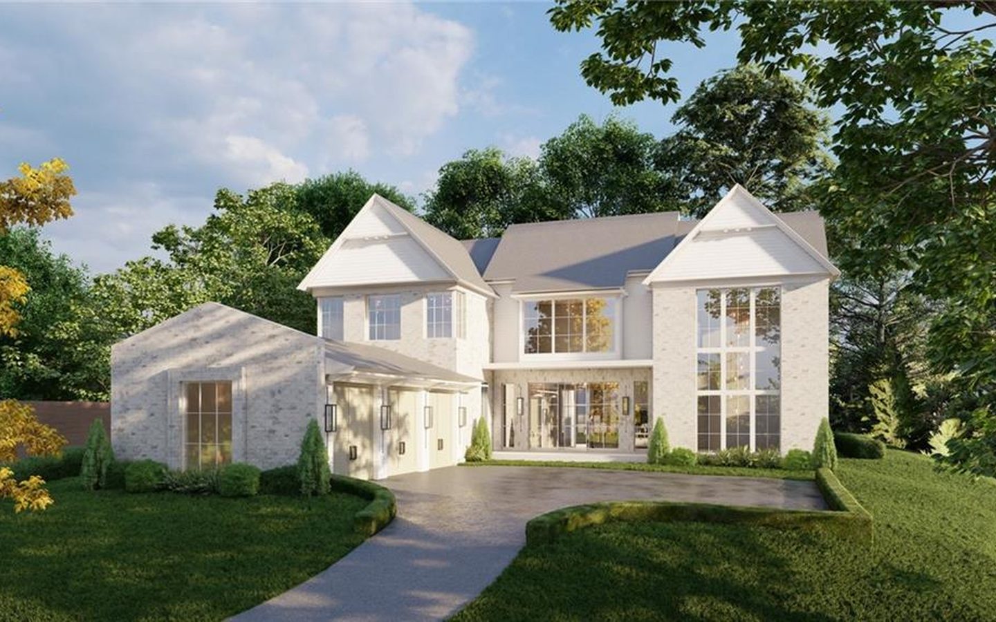 4238 Club Lane Historic Brookhaven Atlanta sold $5,800,000 — top Buckhead new construction