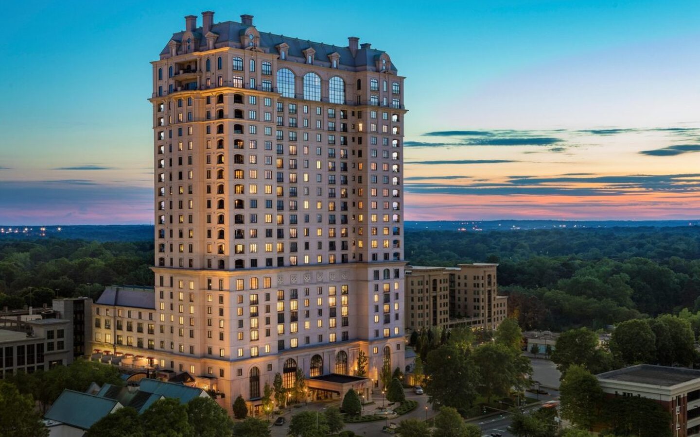 St. Regis Hotel and Residences Buckhead at 88 West Paces Ferry Road — $4,250,000 off-market condo sale unit 1830