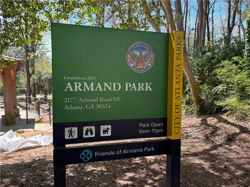 Armand Park is just a few blocks from the property.