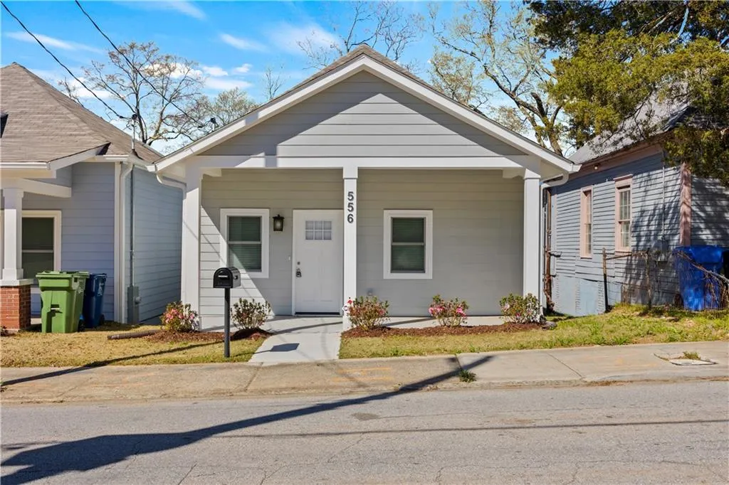 View of front of house with a porch