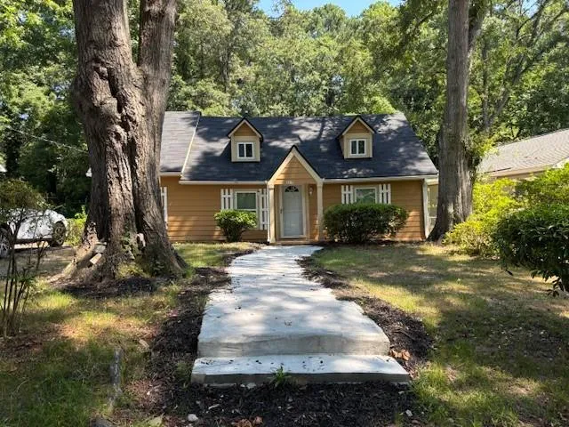 View of cape cod house