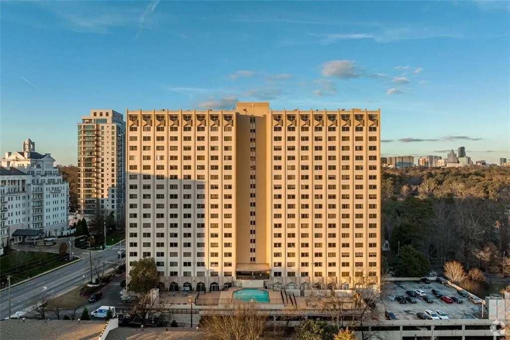 View of property with a view of city