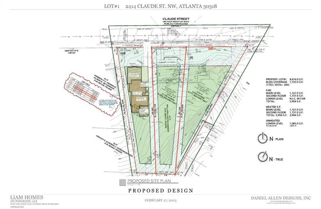 2422 Claude Street, Atlanta, Georgia 30318, 0 ,Land,For Sale,2422 Claude Street,7752384